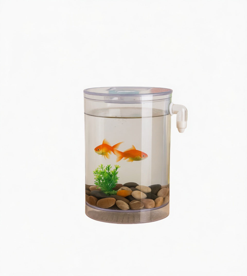 Aquário com Sistema de Limpeza