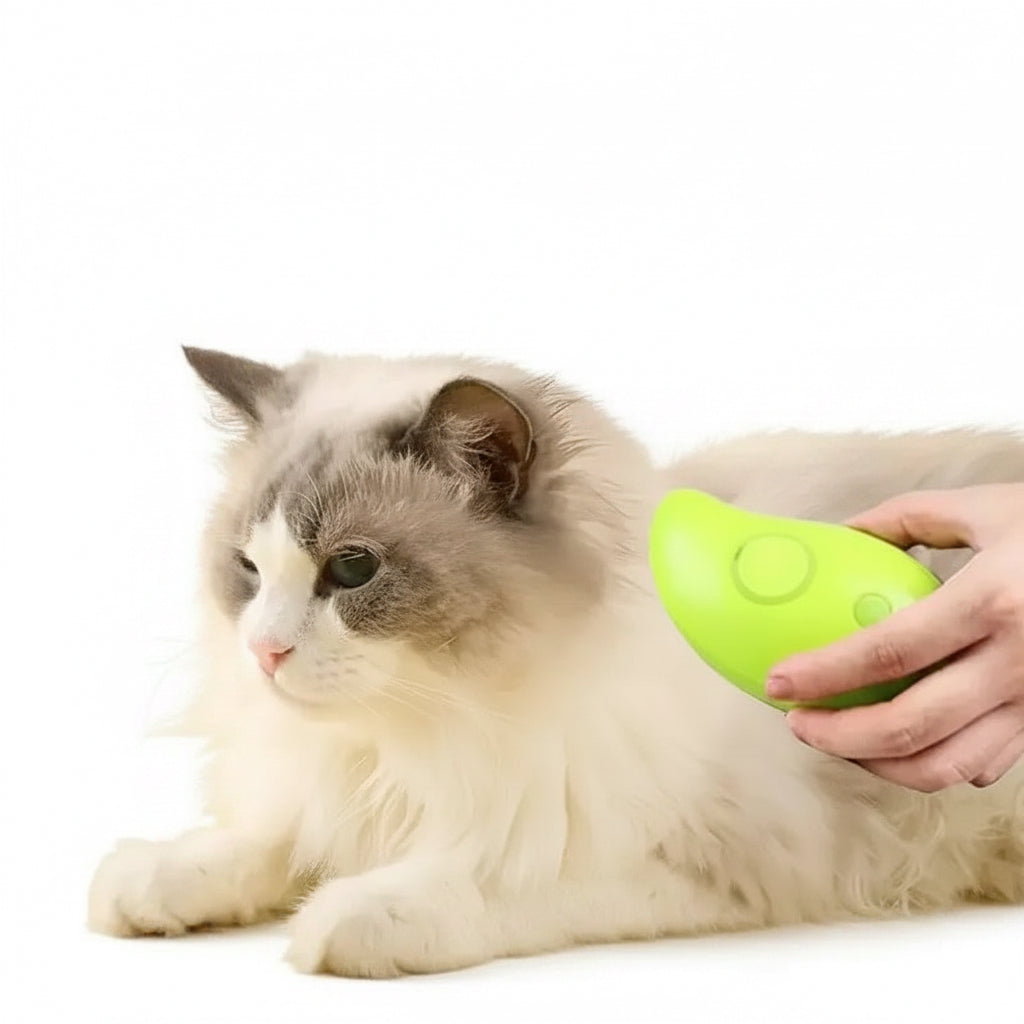 Escova a vapor para animais de estimação
