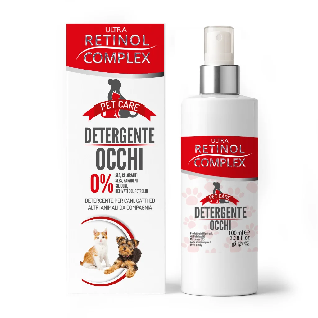 LIMPADOR DE OLHOS PARA ANIMAIS DE ESTIMAÇÃO 100ML